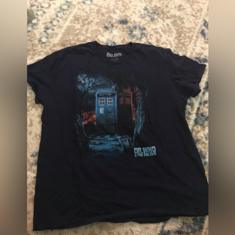 Dr Who XL shirt men’s